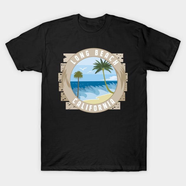 Long beach california T-Shirt by mypointink